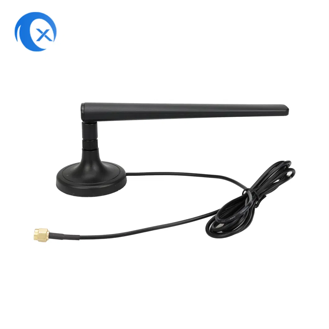 600MHz - 6GHz LTE/4G/5g Indoor Antenna with High Strong Magnetic Mount Rg174 Cable SMA